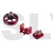 313106 19T Upgrade Kit Red anodized